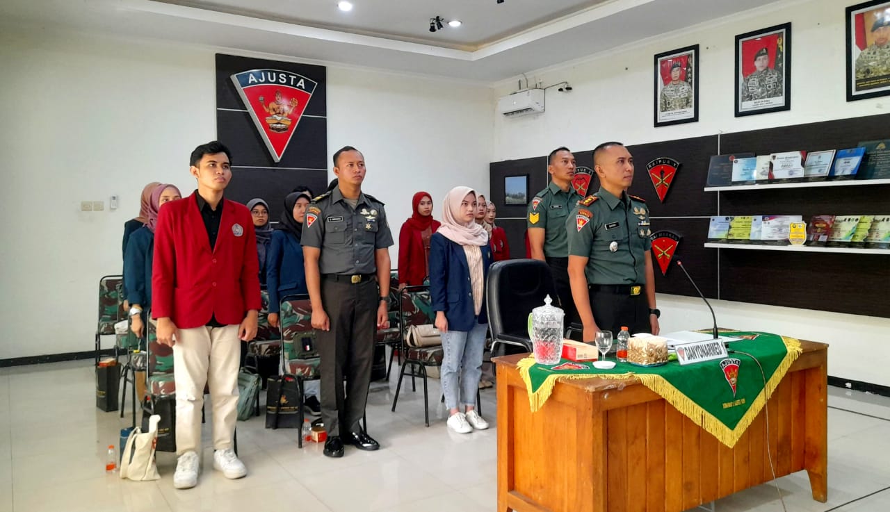 Kegiatan Video Conference Seminar Nasional HUT ke-79 Armed TNI AD, Yonarmed 1 Kostrad, Selasa (26/11/2024). (foto: Penajusta/Narwan)