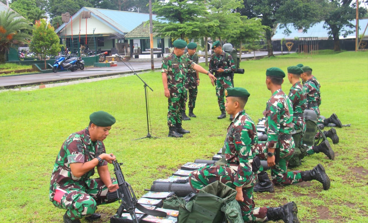 Yonarmed 1 Kostrad menerima kunjungan Tim Wasrik Audit Kinerja Tahap II TW IV TA 2024 Itdivif 2 Kostrad, Kamis (28/11/2024). (foto: Penajusta/Narwan)