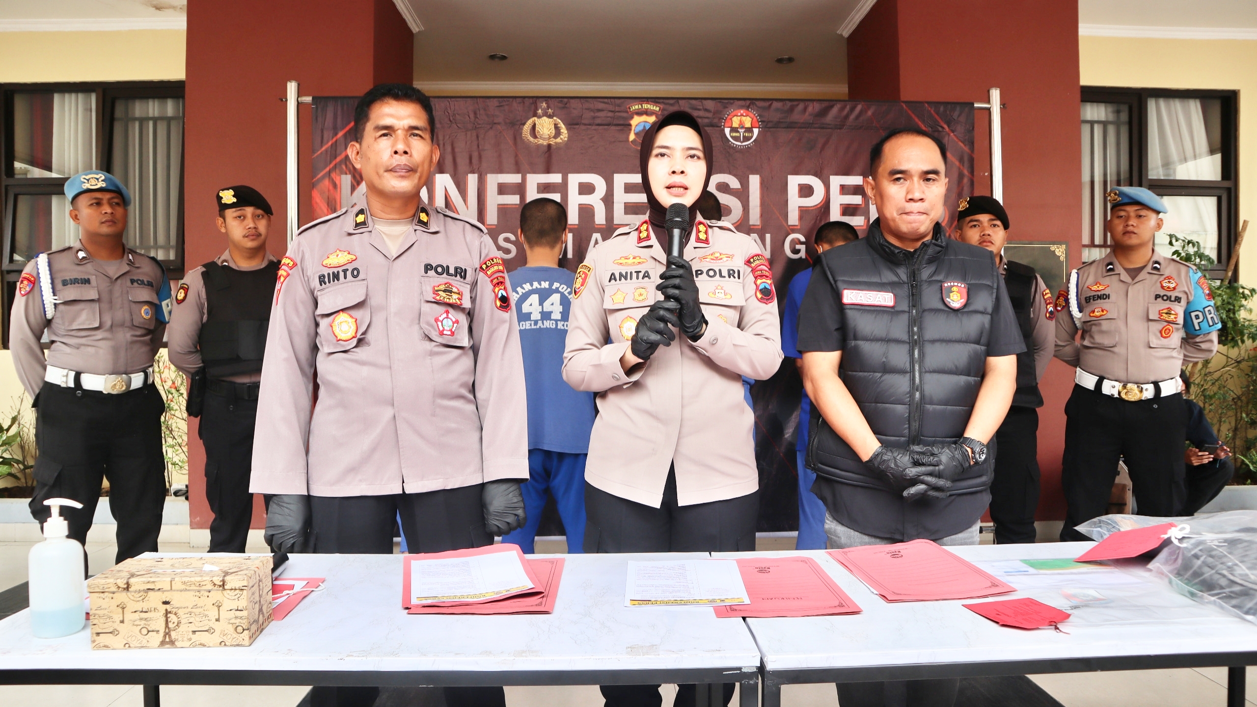 Polres Magelang Kota dalam menjaga keamanan dan ketertiban masyarakat. Tidak ada tempat bagi aksi premanisme dan tindak kriminal (Agri/mitramabesnews.com/Magelang)