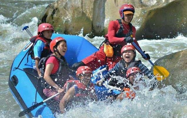 Taman Kyai Langgeng Layani Paket Wisata Arung Jeram (Agri/mitramabesnews.com/Magelang)
