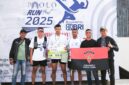 Prajurit Yonarmed 1 Kostrad meraih prestasi dalam ajang lomba lari umum Paolo Run Fest 2025 yang digelar di Kota Batu, Malang, Jawa Timur, Minggu (29/06/2025). (foto: Penajusta/Narwan) 
