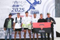 Prajurit Yonarmed 1 Kostrad meraih prestasi dalam ajang lomba lari umum Paolo Run Fest 2025 yang digelar di Kota Batu, Malang, Jawa Timur, Minggu (29/06/2025). (foto: Penajusta/Narwan) 