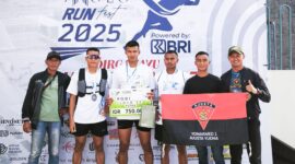 Prajurit Yonarmed 1 Kostrad meraih prestasi dalam ajang lomba lari umum Paolo Run Fest 2025 yang digelar di Kota Batu, Malang, Jawa Timur, Minggu (29/06/2025). (foto: Penajusta/Narwan) 