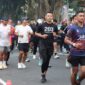 Polres Magelang Kota menggelar Bhayangkara Fun Run 2025 ( Foto Dok. Polres Kota Mgl/ Agri)