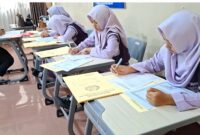 Siswa SMPM Plus Gunungpring Muntilan siap terbang ke luar negeri (Dok. Agri/mitramabesnews.com/Magelang)