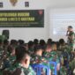 Tim Penyuluh Hukum dari Hukum Divisi Infanteri 2 Kostrad melaksanakan kegiatan penyuluhan hukum kepada prajurit dan Persit Yonarmed 1 Kostrad, Kamis (24/07/2025). (foto: Penajusta/Narwan) 