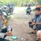 Babinkamtibmas lagi diskusi bersama warga 