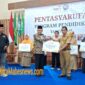 Lazismu Kabupaten Magelang kembali menyalurkan dana zakat program pendidikan sebesar Rp100 juta untuk 33 sekolah Muhammadiyah di wilayahnya (Dok. Agri/mitramabesnews.com/Magelang)