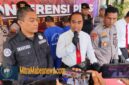 Polres magelang kota ungkap penipuan dan penggelapan playstation dan TV (Dok. Agri/mitramabesnews.com/Magelang)
