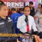 Polres magelang kota ungkap penipuan dan penggelapan playstation dan TV (Dok. Agri/mitramabesnews.com/Magelang)