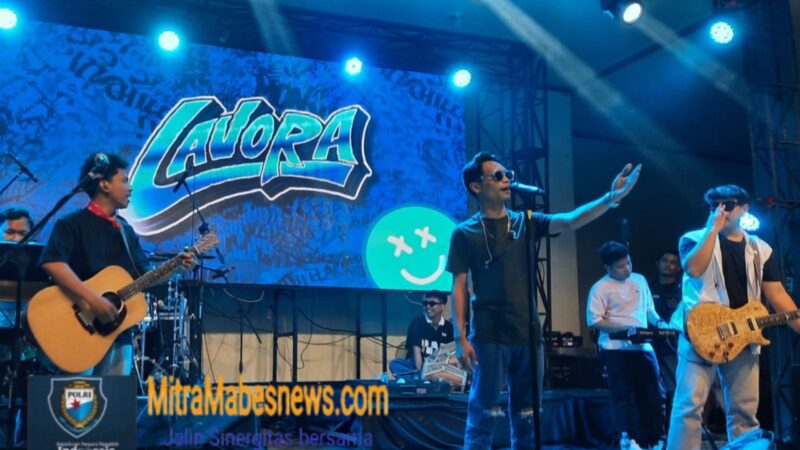 Fiesta Forty Fifth Extravaganza Festival menandai peringatan HUT ke-45 SMA Negeri 1 Grabag (Dok. Agri/mitramabesnews.com/Magelang)